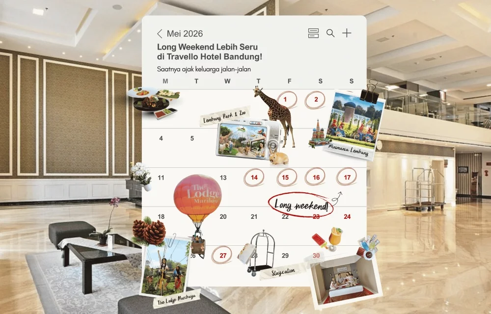 Stay More, Explore More, Enjoy More Benefits This May! at Travello Hotel Bandung